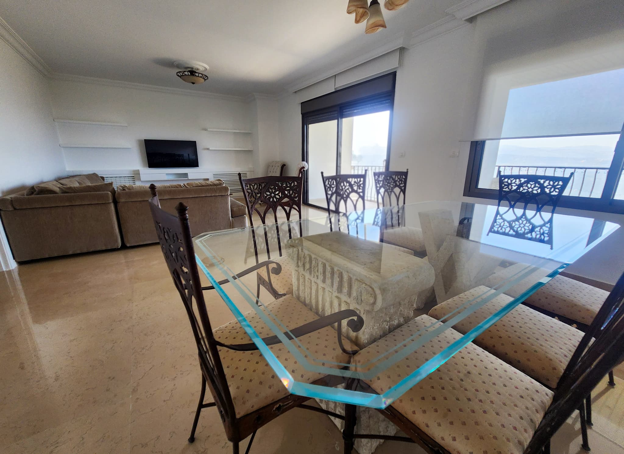 Furnished Apartment in Daher El Souwan, Metn with Panoramic Mountain View photo 2