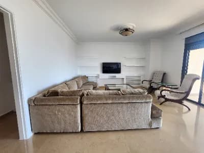 Furnished Apartment in Daher El Souwan, Metn with Panoramic Mountain View
