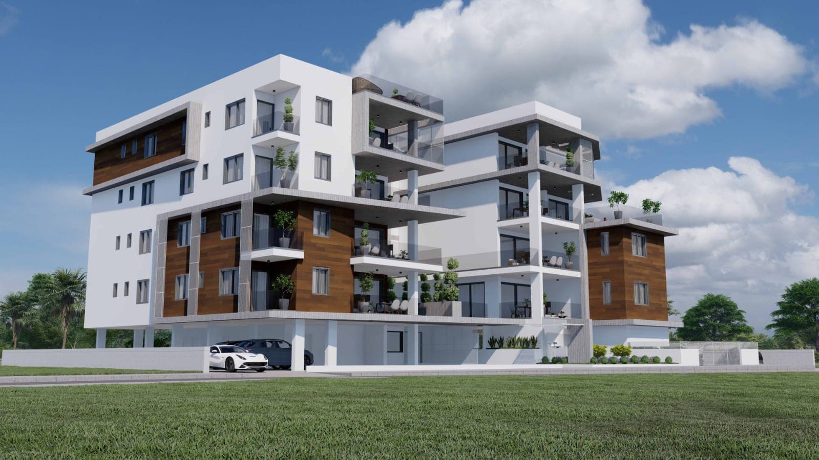 Under Construction Project in Larnaca, Cyprus