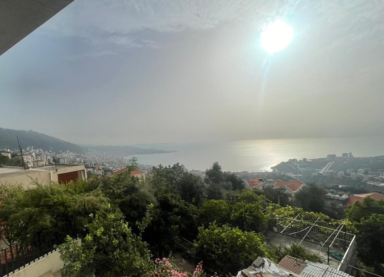 840 SQM Land with Old House in Ghazir with a Panoramic SeaView - Photo 1